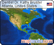 Dentist Dr. Kathy Bruster satellite map