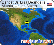 Dentist Dr. Lisa Deangelis satellite map