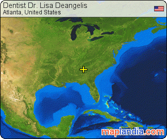 Dentist Dr. Lisa Deangelis satellite map