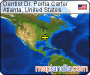 Dentist Dr. Portia Carter satellite map
