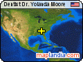 Dentist Dr. Yolanda Moore satellite map