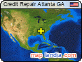 Credit Repair Atlanta GA satellite map