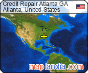 Credit Repair Atlanta GA satellite map