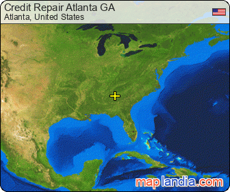 Credit Repair Atlanta GA satellite map
