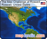 The Max Challenge of Roswell satellite map