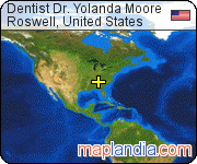 Dentist Dr. Yolanda Moore satellite map