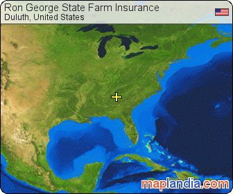 Ron George State Farm Insurance satellite map