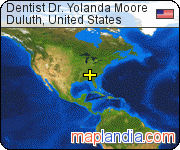 Dentist Dr. Yolanda Moore satellite map