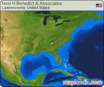 Noel H Benedict & Associates satellite map
