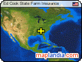 Ed Cook State Farm Insurance satellite map