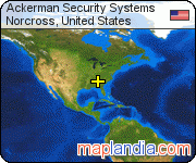 Ackerman Security Systems satellite map