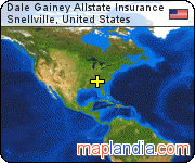 Dale Gainey Allstate Insurance satellite map