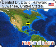 Dentist Dr. David  Hayward satellite map