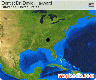 Dentist Dr. David  Hayward satellite map