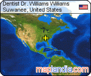Dentist Dr. Williams Williams satellite map