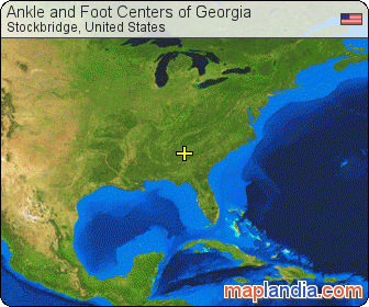 Ankle and Foot Centers of Georgia satellite map