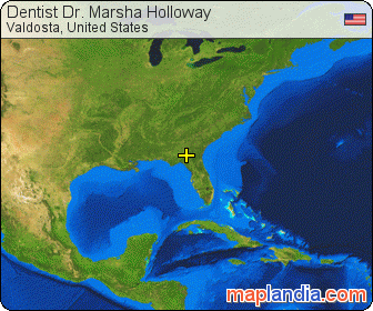 Dentist Dr. Marsha Holloway satellite map