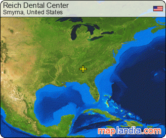 Reich Dental Center satellite map