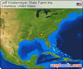 Jeff Krietemeyer State Farm Ins. satellite map