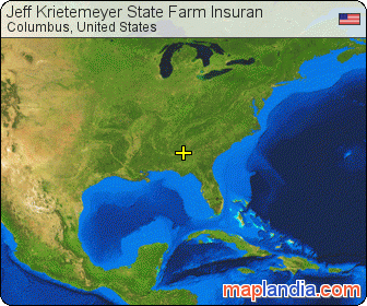 Jeff Krietemeyer State Farm Insuran satellite map