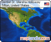 Dentist Dr. Marsha Holloway satellite map