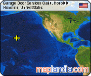 Garage Door Services Oahu, Honolulu satellite map