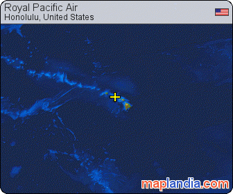 Royal Pacific Air satellite map