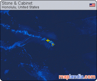 Stone & Cabinet satellite map