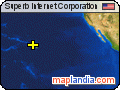 Superb Internet Corporation satellite map