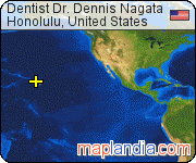 Dentist Dr. Dennis Nagata satellite map