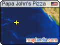 Papa John's Pizza satellite map