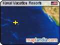Kauai Vacation Resorts satellite map