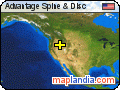 Advantage Spine & Disc satellite map
