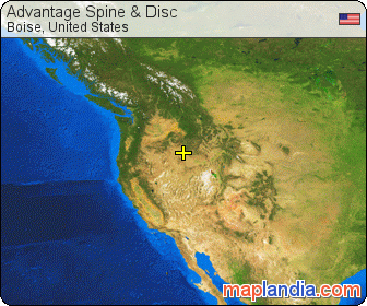Advantage Spine & Disc satellite map