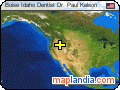 Boise Idaho Dentist Dr. Paul Kelson satellite map