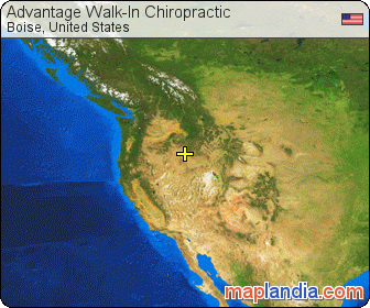 Advantage Walk-In Chiropractic satellite map
