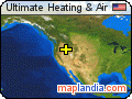 Ultimate Heating & Air satellite map