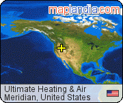 Ultimate Heating & Air satellite map