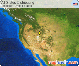 All-States Distributing satellite map