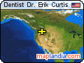 Dentist Dr. Erik Curtis satellite map
