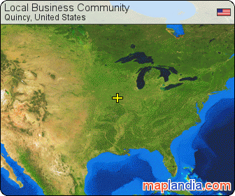 Local Business Community satellite map