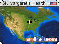 St. Margaret's Health satellite map