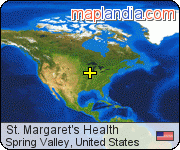 St. Margaret's Health satellite map