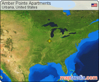 Amber Pointe Apartments satellite map
