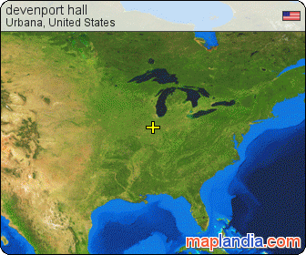 devenport hall satellite map