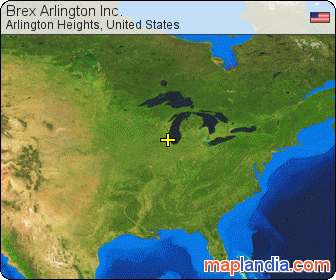 Brex Arlington Inc. satellite map