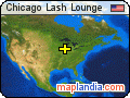 Chicago Lash Lounge satellite map