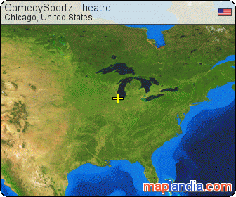 ComedySportz Theatre satellite map