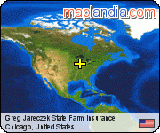 Greg Jareczek State Farm Insurance satellite map