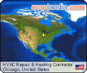 HVAC Repair & Heating Contractor satellite map